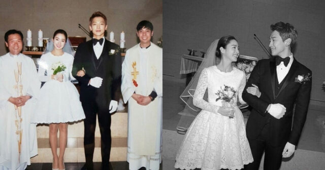 2017 年 Rain 和金泰希原举行一场低调婚礼 2017 年 Rain 和金泰希原举行一场低调婚礼