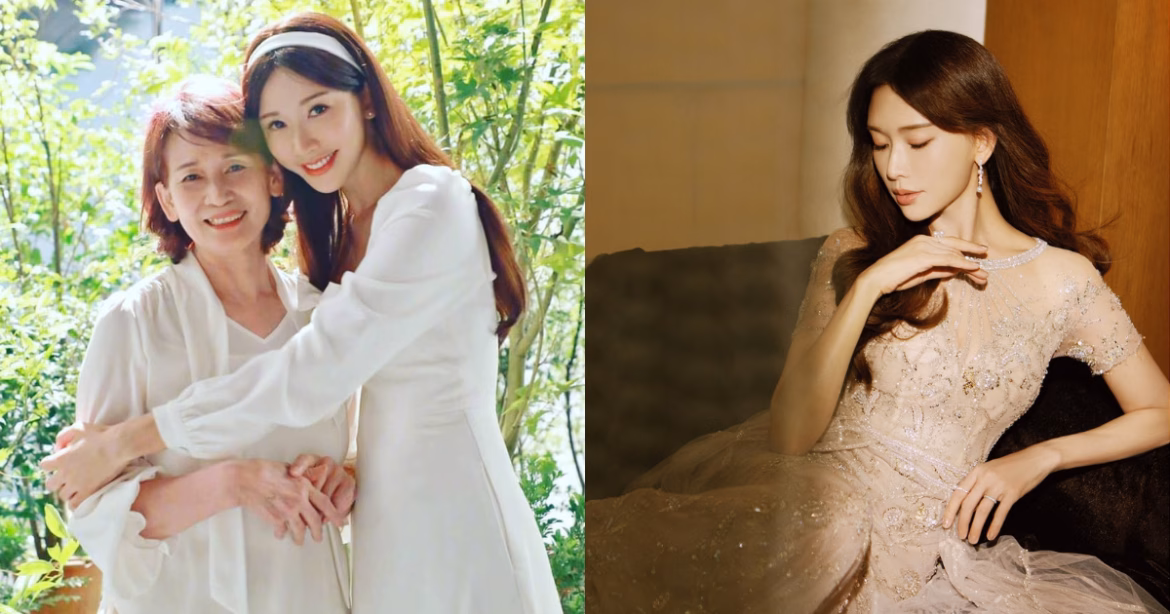 林志玲深情告白失智妈妈